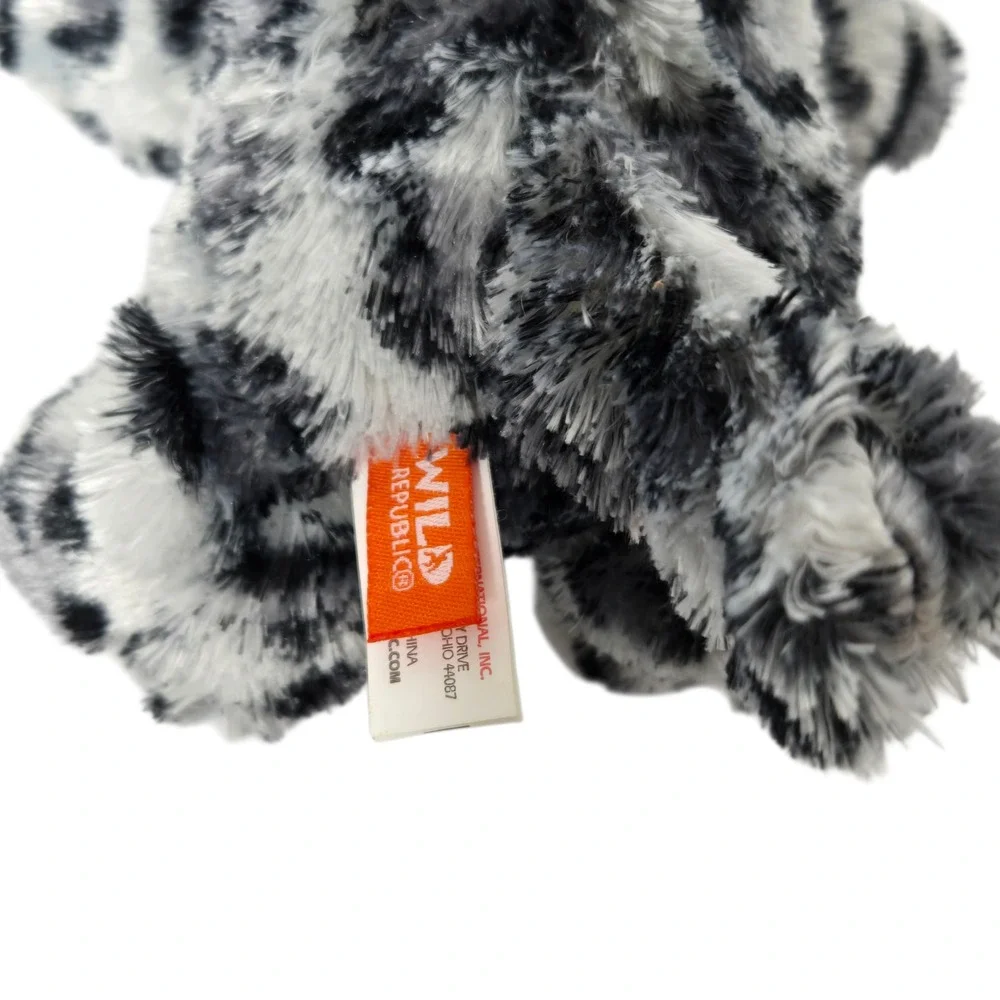 Wild Republic Snow Leopard Cub Mini Cuddlekins Plush‎ 7
